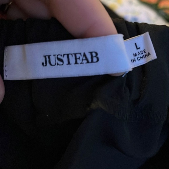 Fab For All Black High Waist Belted Pleated Trousers Career Pants - Picture 4 of 4